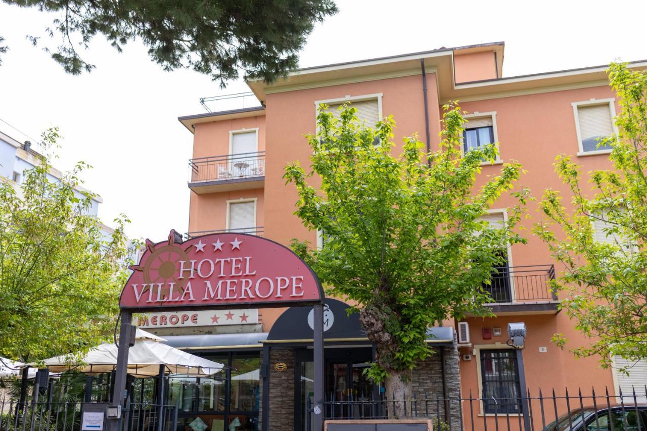 Hotel Villa Merope Римини Экстерьер фото
